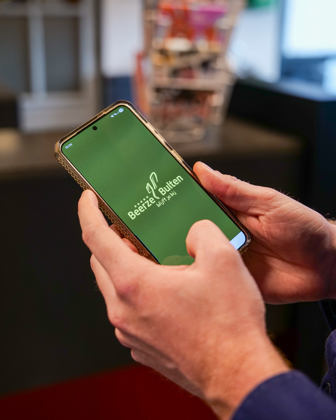 De Beerze Bulten-app in eigen huisstijl