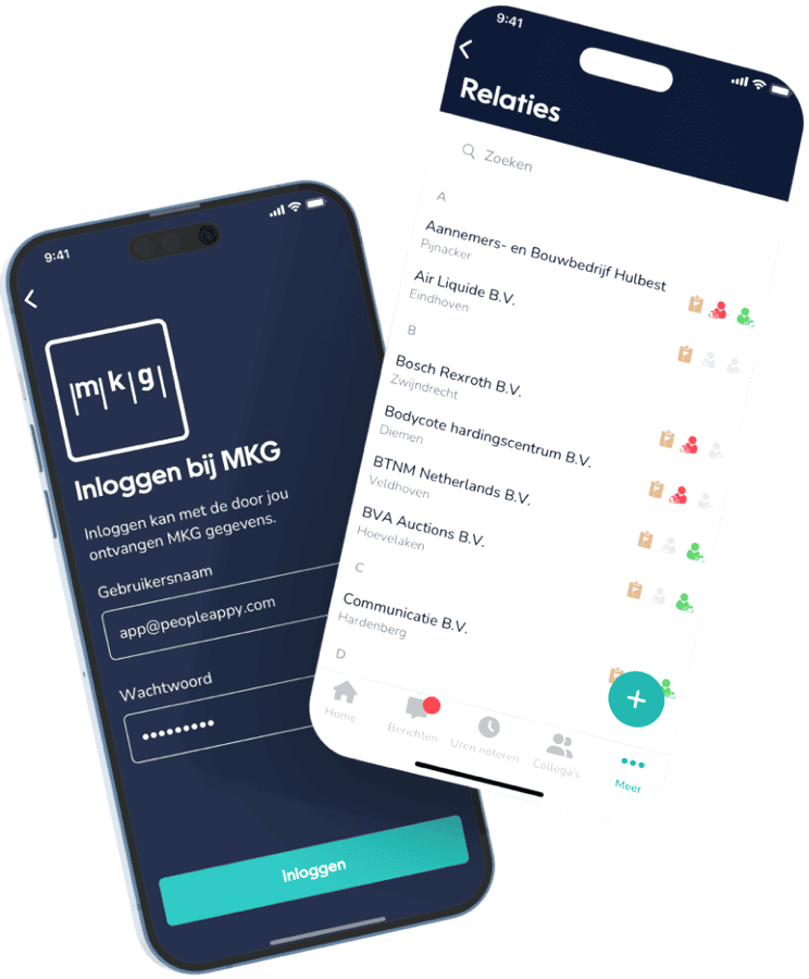MKG-koppeling in de People Appy app