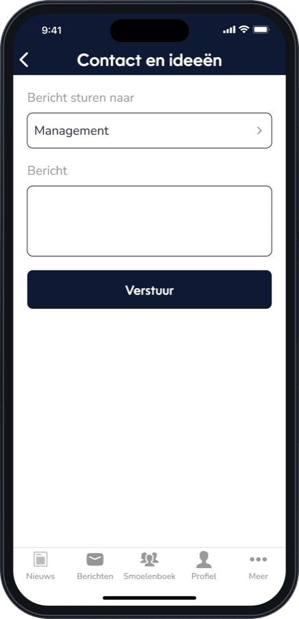 Enquêtes & ideeën in de app