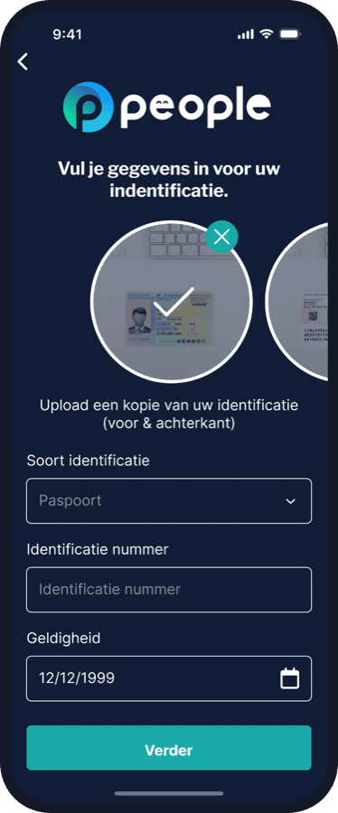 Identifikation einreichen