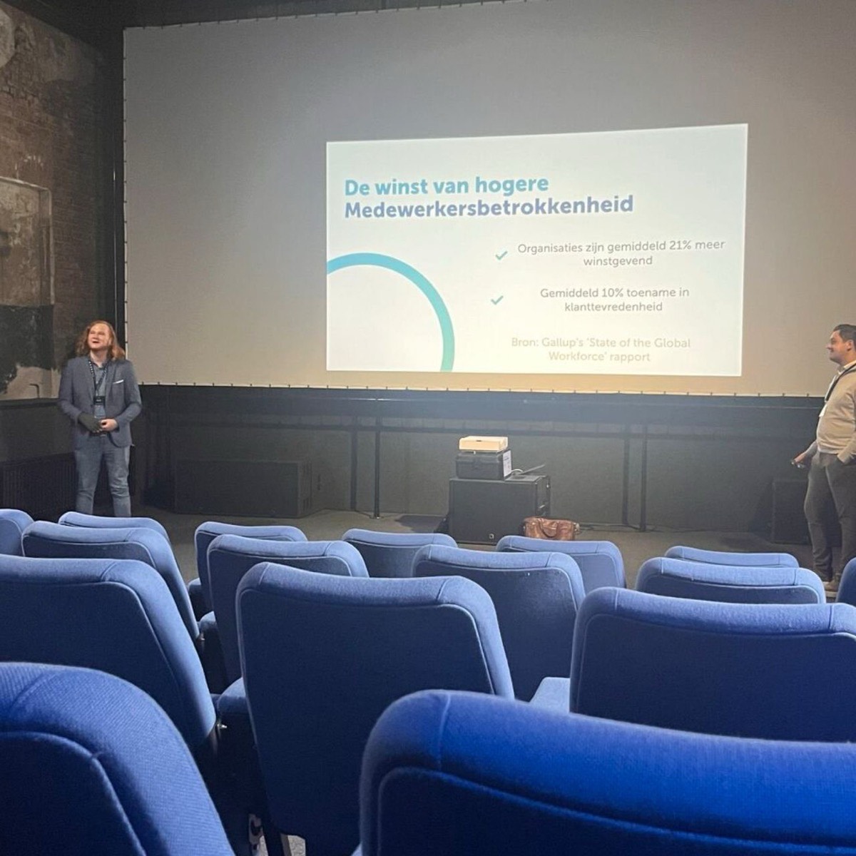 Presentatie over medewerkersbetrokkenheid